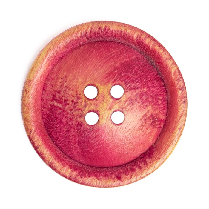 Botão Madeira Tingido